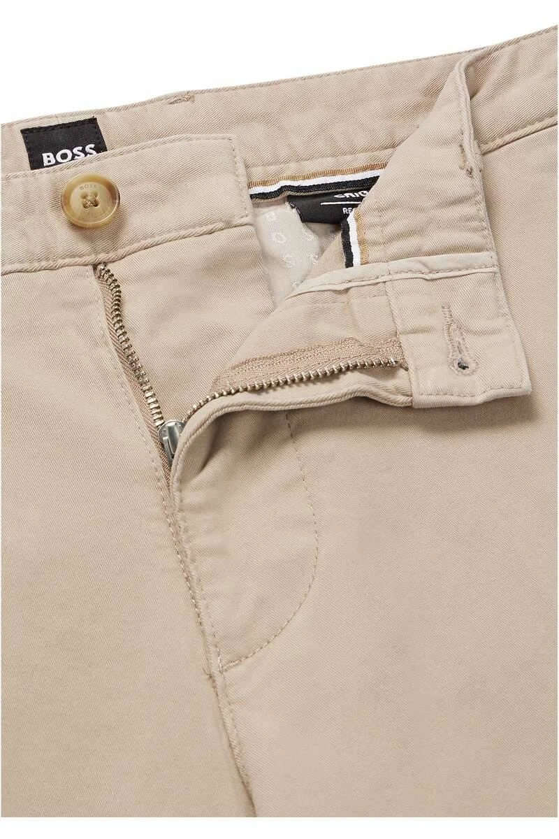 Hugo Boss BOSS Regular Fit Herren Chino Beige,Einfarbig 4 Hugo Boss BOSS Regular Fit Herren Chino Beige,Einfarbig – Bild 2