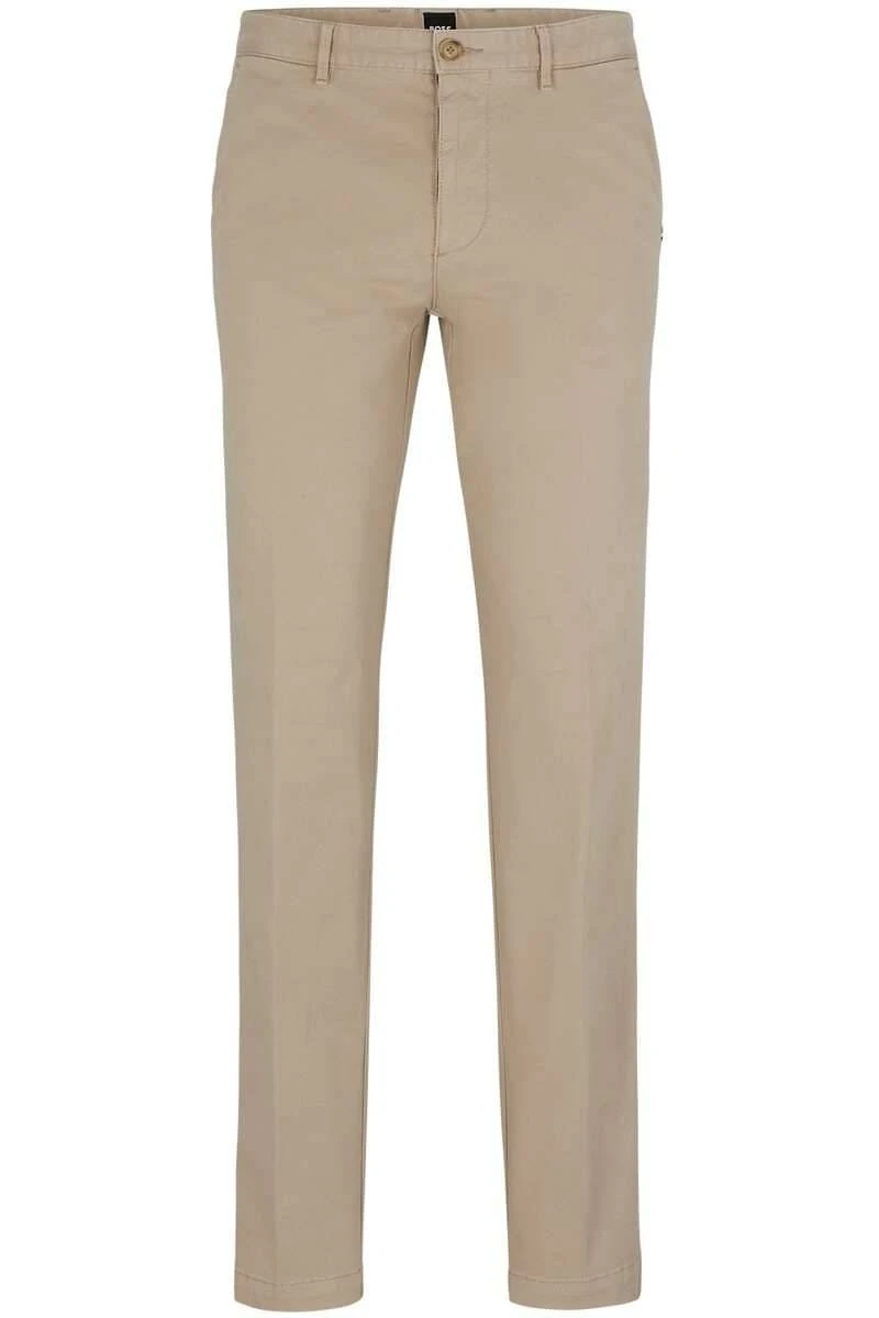 Hugo Boss BOSS Regular Fit Herren Chino Beige,Einfarbig 3 Hugo Boss BOSS Regular Fit Herren Chino Beige,Einfarbig