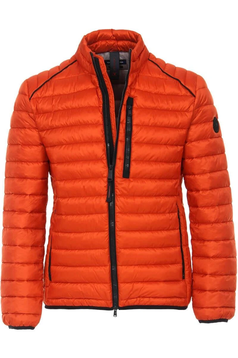 Casa Moda Casual Casual Fit Herren SteppjackeZip Orange 3 Casa Moda Casual Casual Fit Herren SteppjackeZip Orange