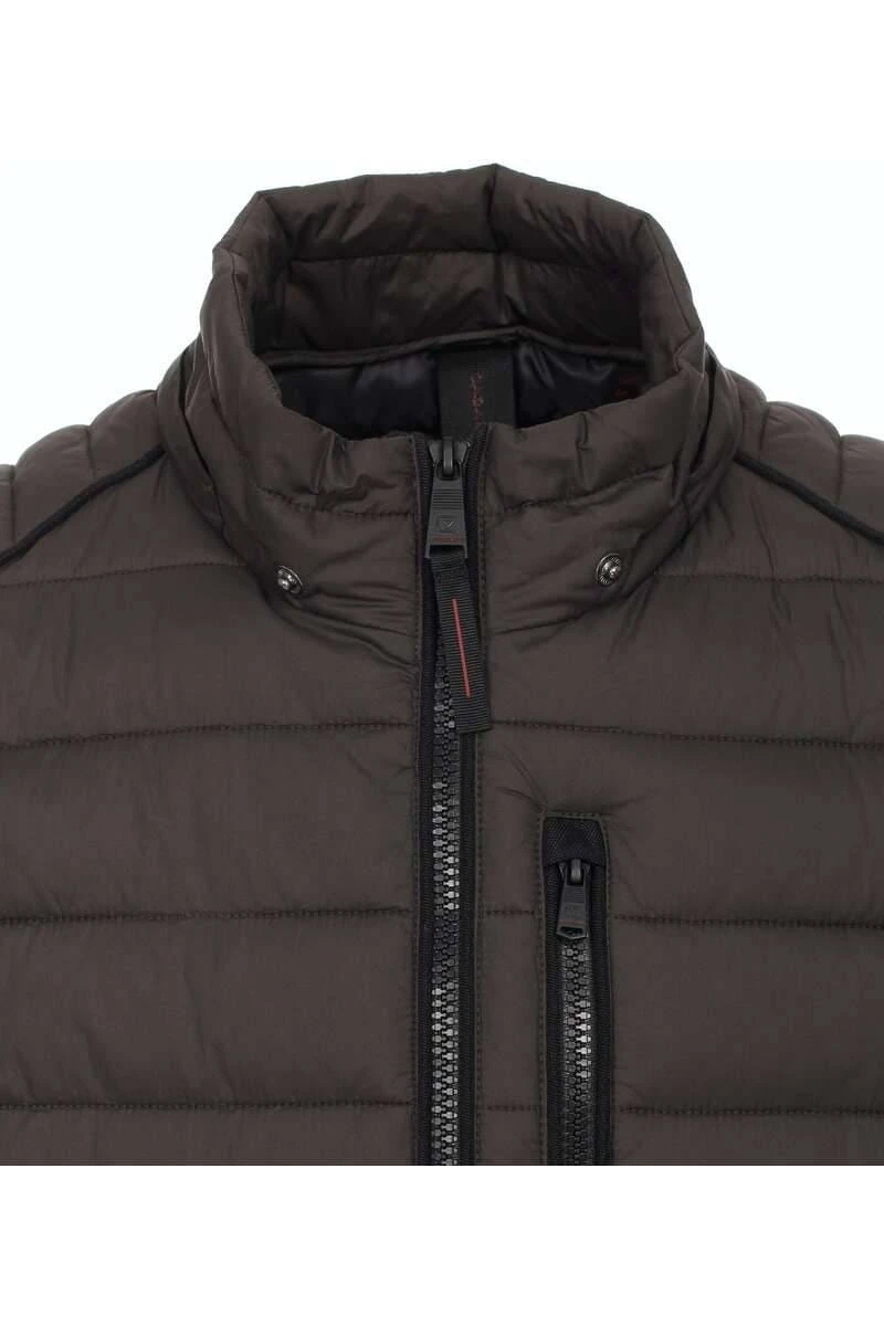 Casa Moda Herren JackeKapuze Grau/braun 4 Casa Moda Herren JackeKapuze Grau/braun – Bild 2