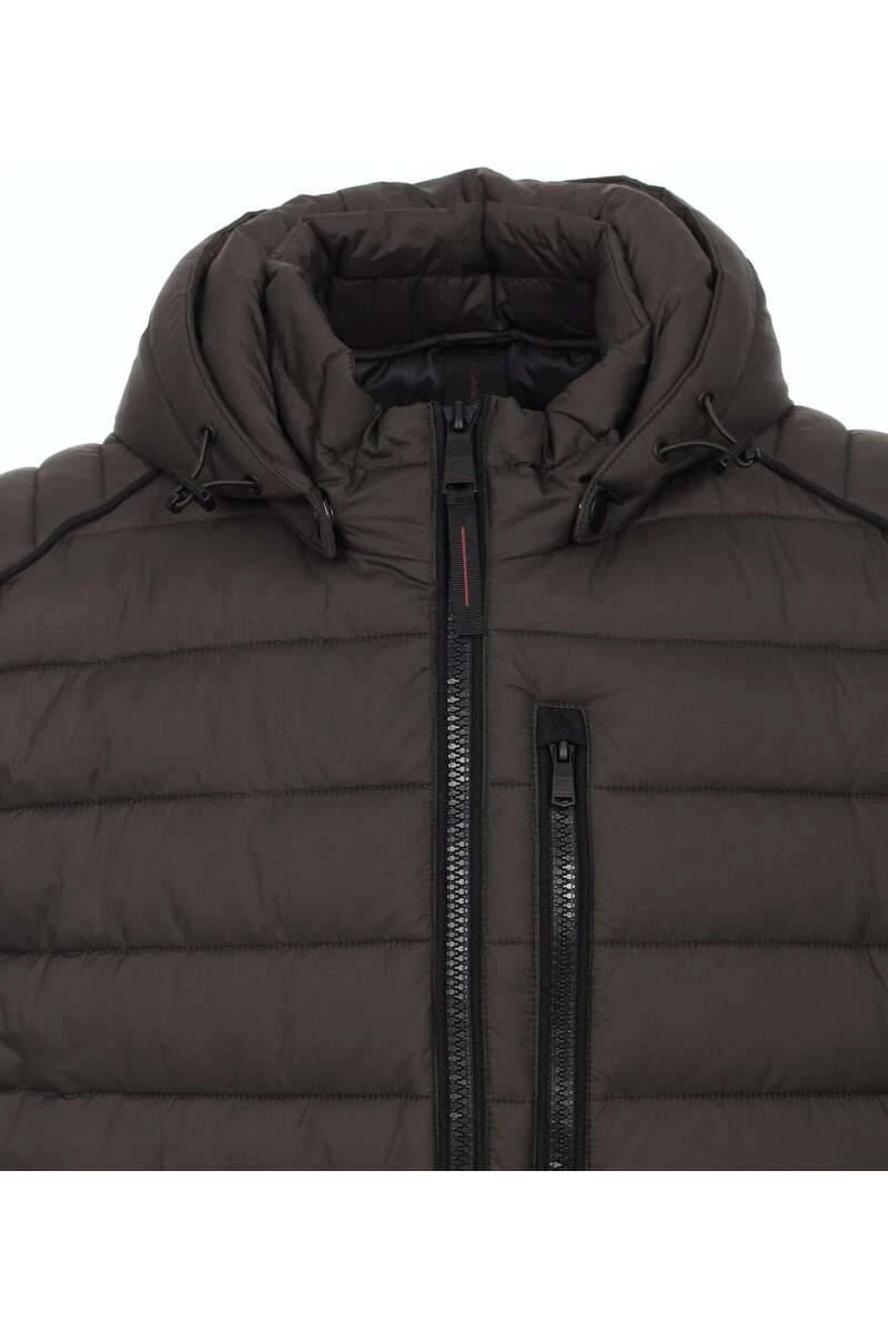 Casa Moda Herren JackeKapuze Grau/braun 6 Casa Moda Herren JackeKapuze Grau/braun – Bild 4