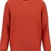 OLYMP Casual Modern Fit Herren Pullover Rundhals Orange