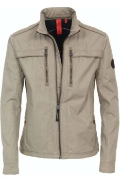 Casa Moda Herren JackeKnopfleiste Beige