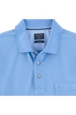 OLYMP Klassik Modern Fit Poloshirt Hellblau, Einfarbig -Pullover Geschäft 5401 52 10 1 800 1200x1200
