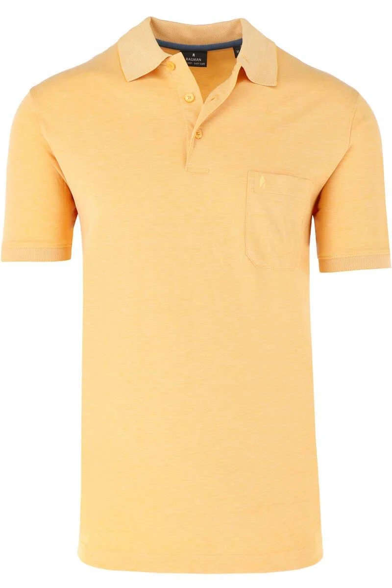RAGMAN Regular Fit Poloshirt Gelb, Einfarbig 3 RAGMAN Regular Fit Poloshirt Gelb, Einfarbig