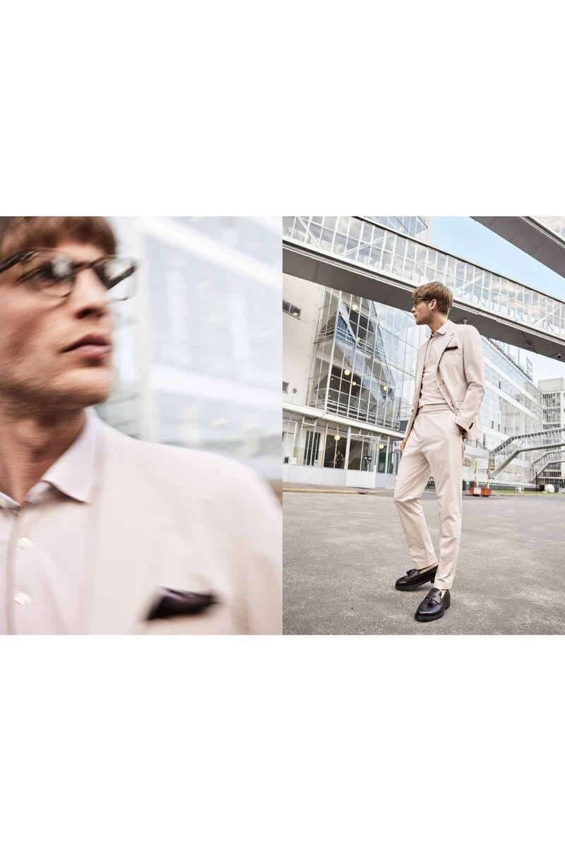 OLYMP Level Five Casual Body Fit Poloshirt Beige, Meliert 3 OLYMP Level Five Casual Body Fit Poloshirt Beige, Meliert