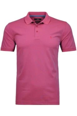 RAGMAN Regular Fit Poloshirt Magenta, Einfarbig