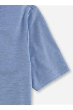 OLYMP Level Five Casual Body Fit Poloshirt Mittelblau, Einfarbig -Pullover Geschäft 5460 32 12 4 800 1200x1200