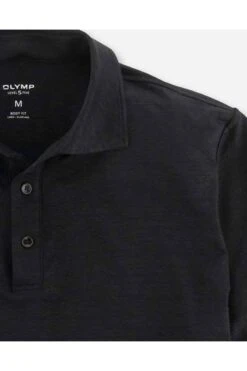 OLYMP Level Five Casual Body Fit Poloshirt Schwarz, Einfarbig 8 OLYMP Level Five Casual Body Fit Poloshirt Schwarz, Einfarbig -Pullover Geschäft 5460 32 68 3 800 1200x1200