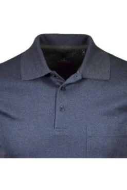 RAGMAN Softknit Regular Fit Poloshirt Marine, Einfarbig -Pullover Geschäft 5491391 070 1 800 1200x1200