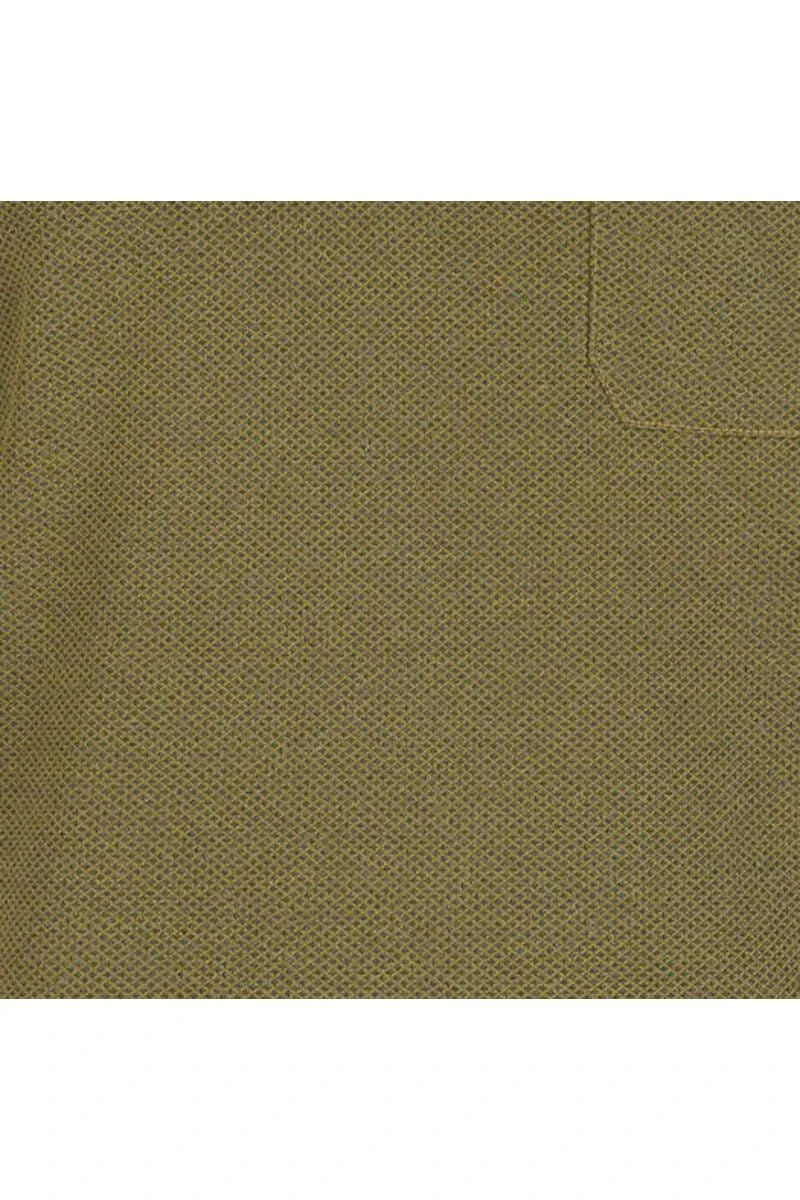 RAGMAN Soft Knit Regular Fit Poloshirt Ocker, Einfarbig 5 RAGMAN Soft Knit Regular Fit Poloshirt Ocker, Einfarbig – Bild 3