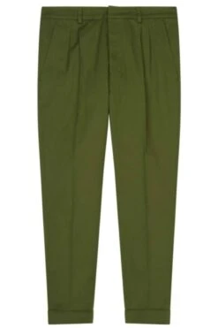 Seidensticker Regular Fit Herren Stoffhose Grün,Einfarbig