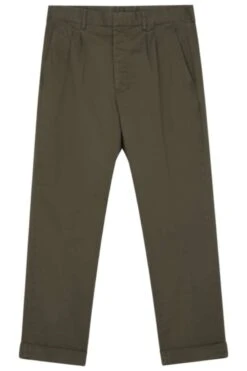 Seidensticker Regular Fit Herren Stoffhose Olive,Einfarbig