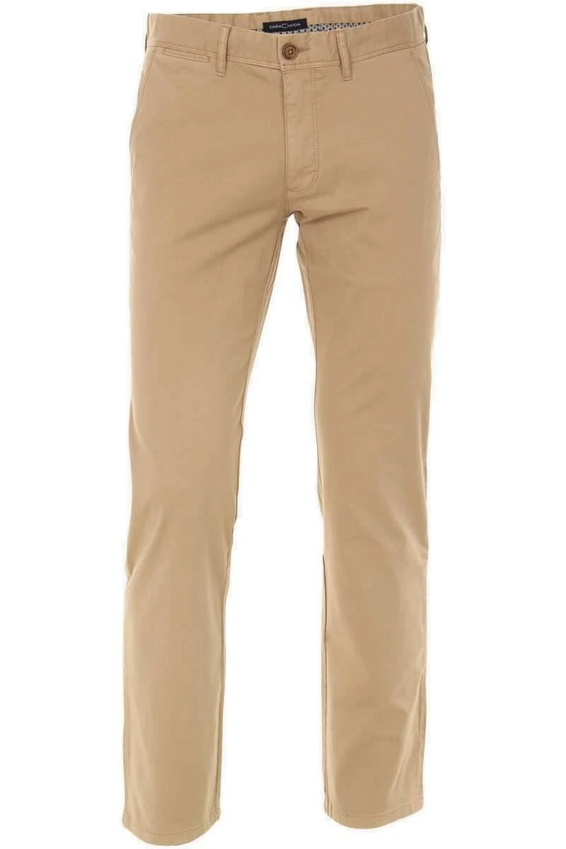Casa Moda Straight Fit Herren Chino Beige,Einfarbig 3 Casa Moda Straight Fit Herren Chino Beige,Einfarbig