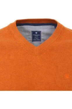 Redmond Casual Regular Fit Herren Pullover V-Ausschnitt Hellorange 6 Redmond Casual Regular Fit Herren Pullover V-Ausschnitt Hellorange -Pullover Geschäft 600 403 1 800 1200x1200