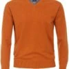 Redmond Casual Regular Fit Herren Pullover V-Ausschnitt Hellorange -Pullover Geschäft 600 403 800 1200x1200