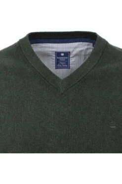 Redmond Casual Regular Fit Herren Pullover V-Ausschnitt Dunkelgrün -Pullover Geschäft 600 626 1 800 1200x1200