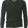 Redmond Casual Regular Fit Herren Pullover V-Ausschnitt Dunkelgrün -Pullover Geschäft 600 626 800 1200x1200