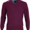 Redmond Herren Pullover V-Ausschnitt Lila