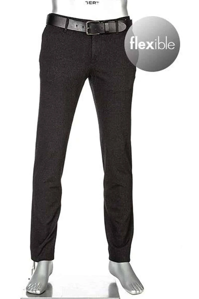 Alberto Rob Slim Fit Herren Stoffhose Anthrazit Meliert,Meliert 3 Alberto Rob Slim Fit Herren Stoffhose Anthrazit Meliert,Meliert