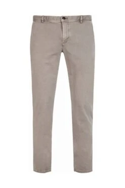 Alberto Dynamic Superfit Dual FX Slim Fit Herren Chino Beige,Einfarbig