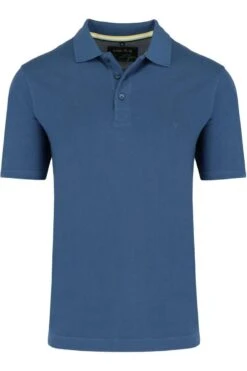 Marvelis Modern Fit Poloshirt Blau, Einfarbig