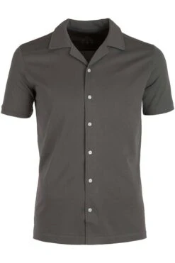 Marvelis Modern Fit Poloshirt Graugrün, Einfarbig