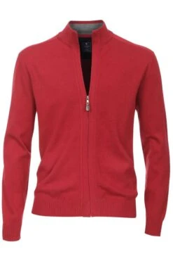 Redmond Casual Regular FitCardiganZip Rot