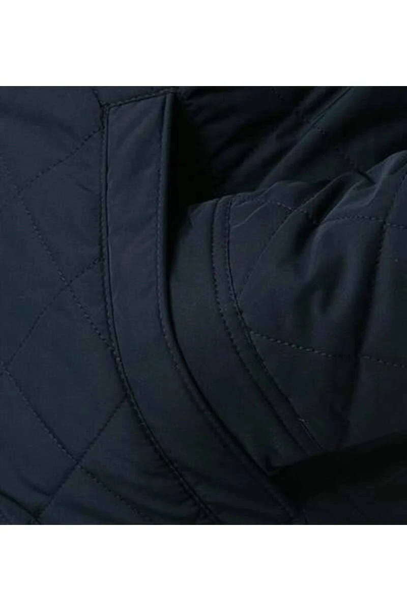 GANT Casual Fit Herren SteppjackeZip Navy 8 GANT Casual Fit Herren SteppjackeZip Navy – Bild 6