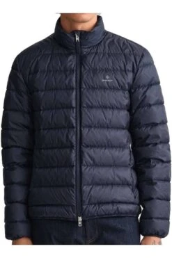 GANT Regular Fit Herren SteppjackeZip Navy