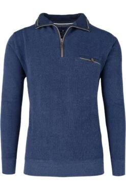 Redmond Casual Regular FitTroyerZip Blau/braun