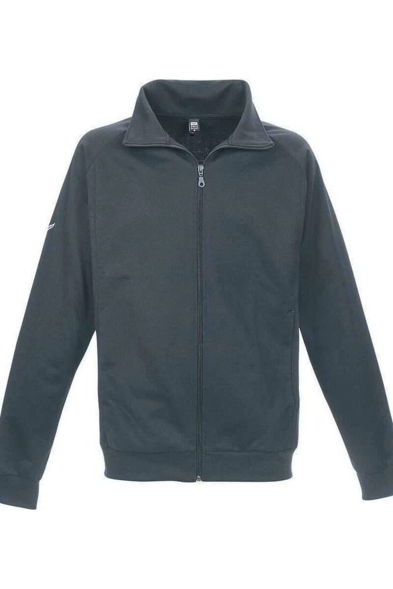 TRIGEMA Comfort Fit RaglanjackeStehkragen Anthrazit 3 TRIGEMA Comfort Fit RaglanjackeStehkragen Anthrazit