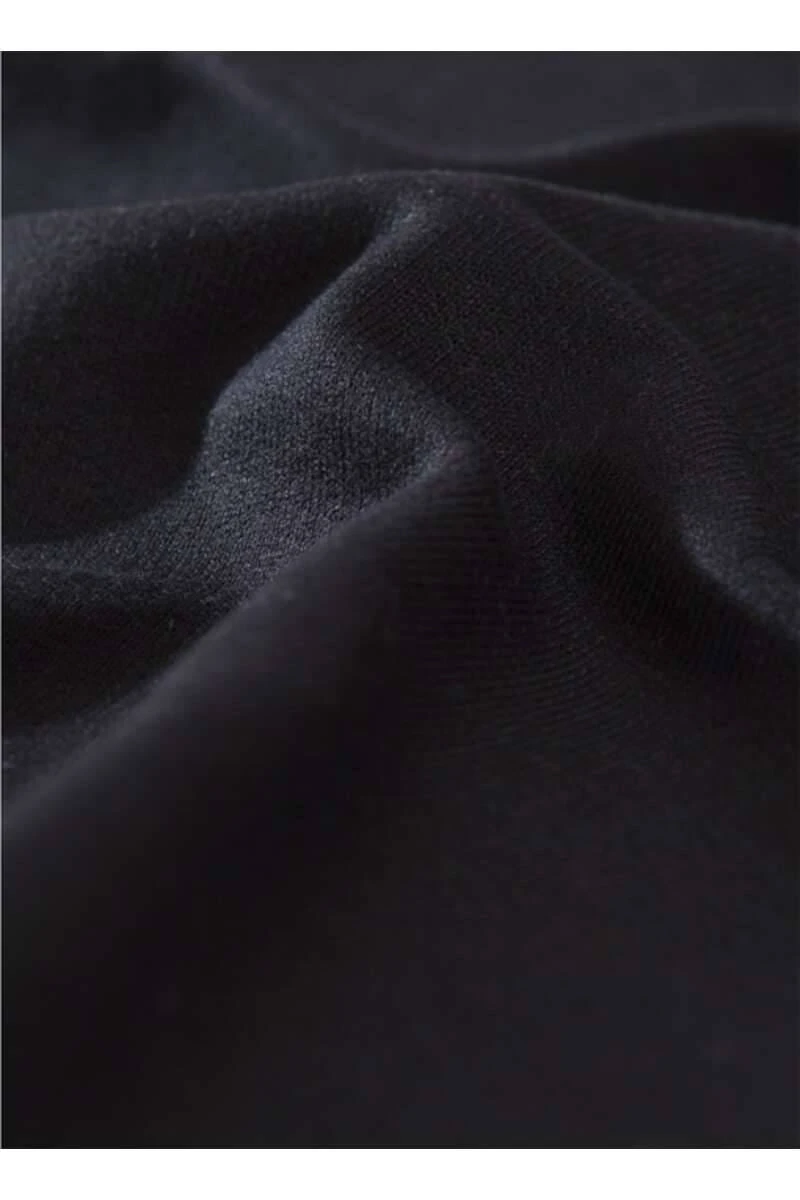 TRIGEMA Comfort FitSweatshirt Rundhals Schwarz 5 TRIGEMA Comfort FitSweatshirt Rundhals Schwarz – Bild 3