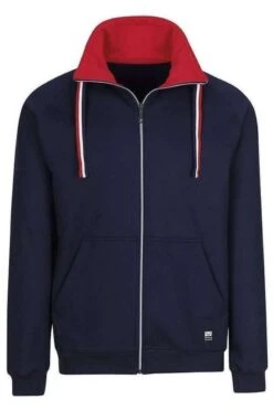 TRIGEMA Comfort Fit Raglanjacke Navy