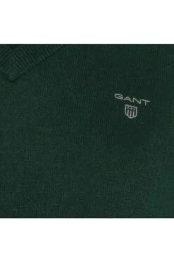 GANT Regular Fit Herren Pullover V-Ausschnitt Dunkelgrün 7 GANT Regular Fit Herren Pullover V-Ausschnitt Dunkelgrün -Pullover Geschäft 8010520 374 3 800 1200x1200