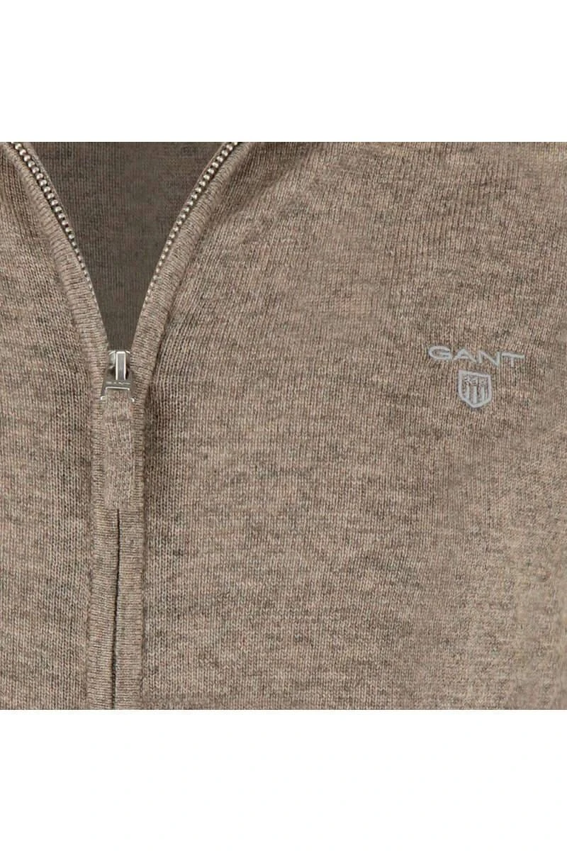 GANT Regular FitCardiganZip Beige 5 GANT Regular FitCardiganZip Beige – Bild 3