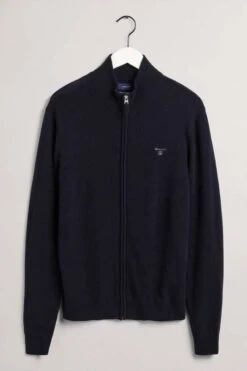GANT Regular FitCardiganZip Navy -Pullover Geschäft 8010524 410 7 800 1200x1200