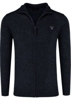 GANT Regular FitCardiganZip Navy