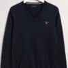 GANT Regular Fit Herren Pullover V-Ausschnitt Navy -Pullover Geschäft 8030552 433 800 1200x1200