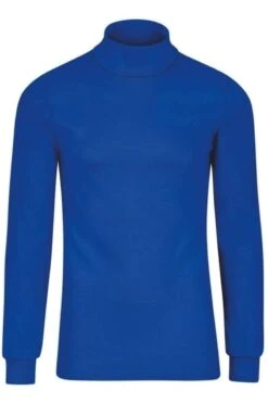 TRIGEMA Comfort Fit Herren Rollkragenpullover Royal