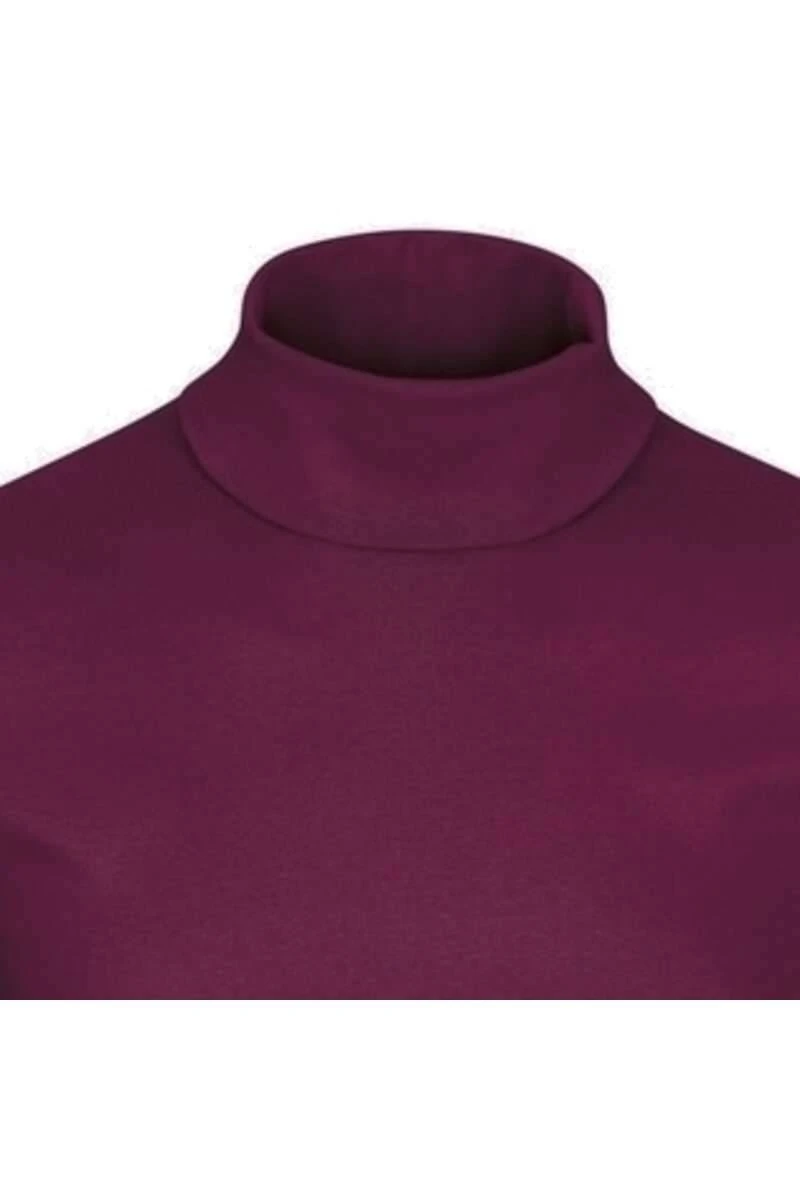 TRIGEMA Comfort Fit Herren Rollkragenpullover Sangria 4 TRIGEMA Comfort Fit Herren Rollkragenpullover Sangria – Bild 2