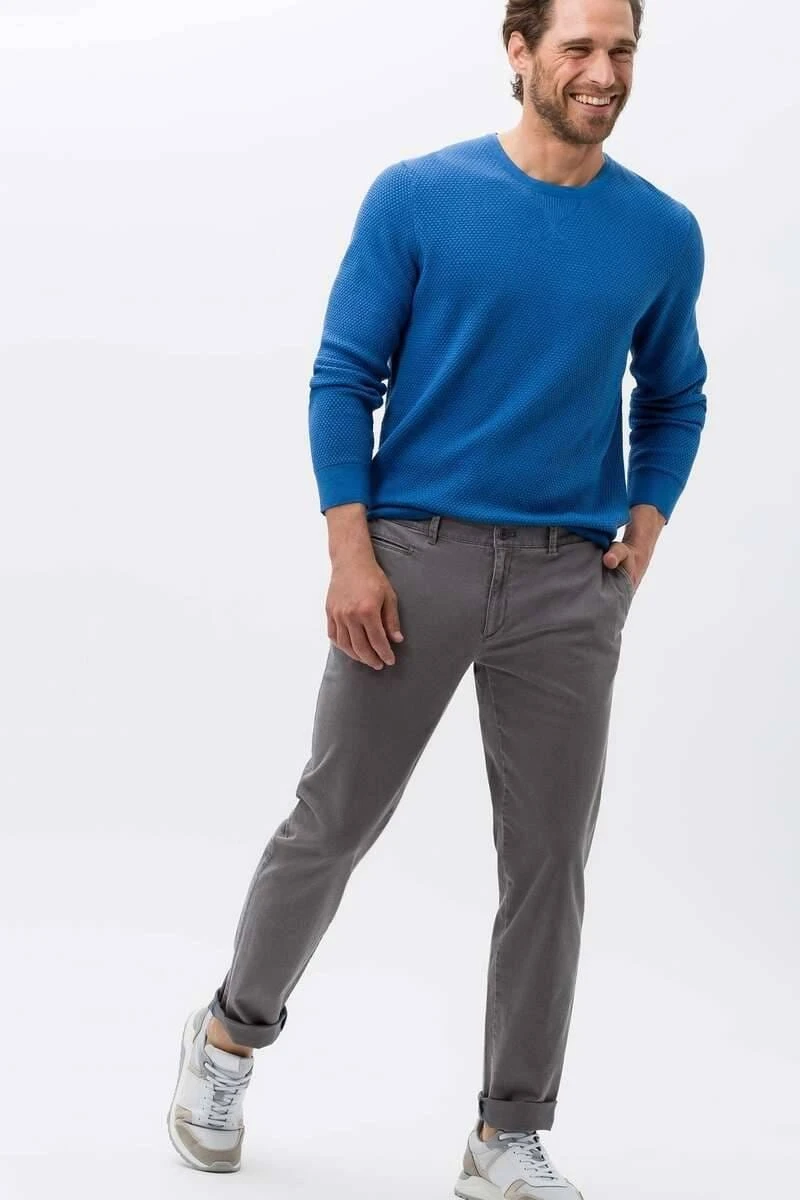 Brax Hi-FLEX Slim Fit Herren Chino Graphit,Strukturiert 5 Brax Hi-FLEX Slim Fit Herren Chino Graphit,Strukturiert – Bild 3