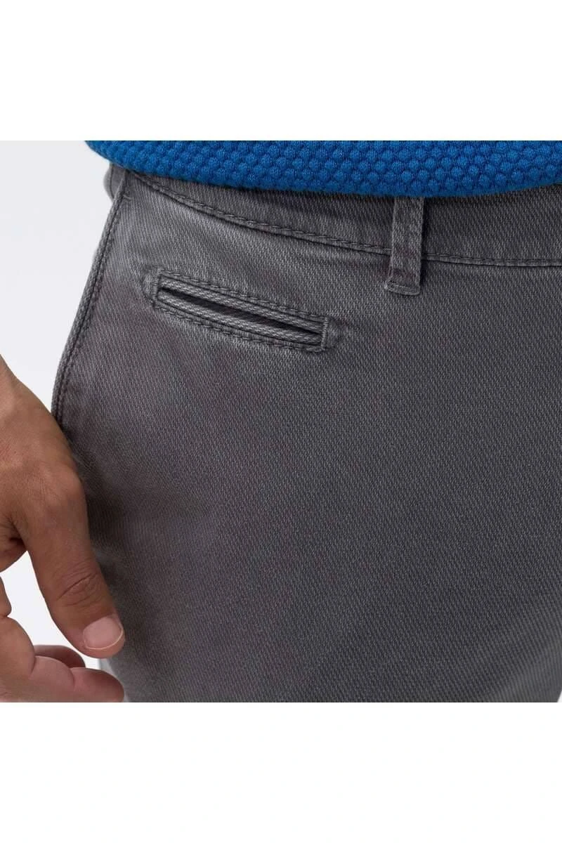 Brax Hi-FLEX Slim Fit Herren Chino Graphit,Strukturiert 4 Brax Hi-FLEX Slim Fit Herren Chino Graphit,Strukturiert – Bild 2