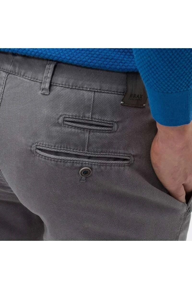 Brax Hi-FLEX Slim Fit Herren Chino Graphit,Strukturiert 6 Brax Hi-FLEX Slim Fit Herren Chino Graphit,Strukturiert – Bild 4
