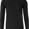 Redmond Regular Fit Longsleeve Poloshirt Schwarz, Einfarbig -Pullover Geschäft 916900 90 800 1200x1200