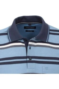 Casa Moda Casual Poloshirt Blau, Gemustert -Pullover Geschäft 923877400 156 1 800 1200x1200