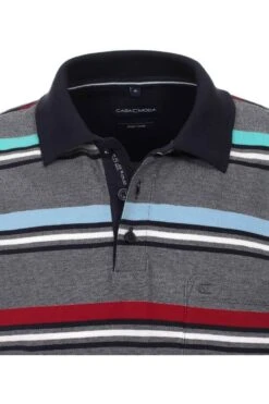 Casa Moda Casual Fit Poloshirt Blau/grau, Gestreift 8 Casa Moda Casual Fit Poloshirt Blau/grau, Gestreift -Pullover Geschäft 933996300 124 2 800 1200x1200