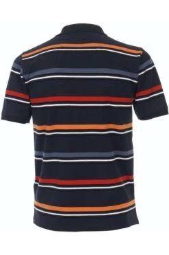 Casa Moda Casual Fit Poloshirt Orange, Gestreift -Pullover Geschäft 933996300 492 3 800 1200x1200