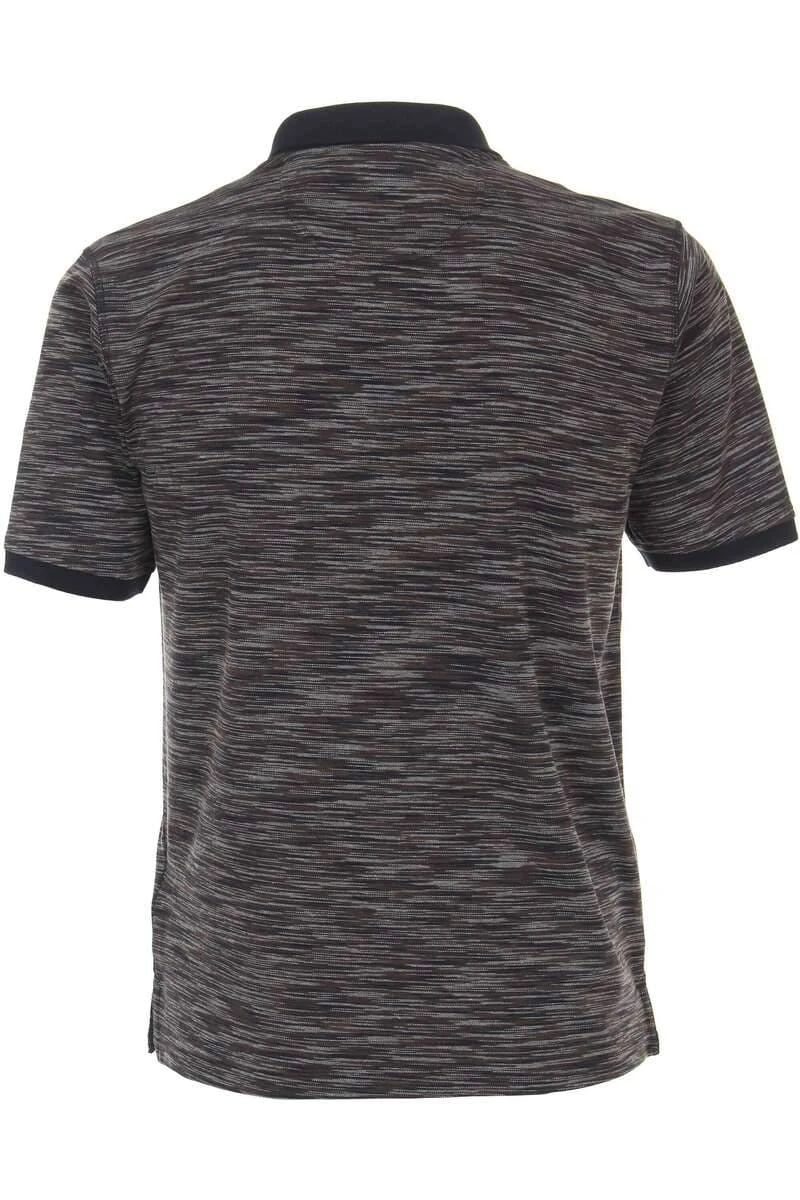 Casa Moda Casual Fit Poloshirt Beige, Melange 6 Casa Moda Casual Fit Poloshirt Beige, Melange – Bild 4