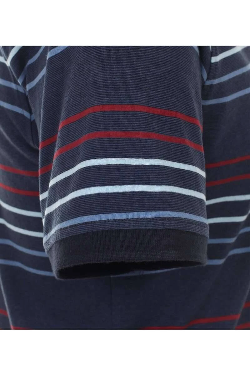 Casa Moda Casual Fit Poloshirt Navy, Einfarbig 5 Casa Moda Casual Fit Poloshirt Navy, Einfarbig – Bild 3